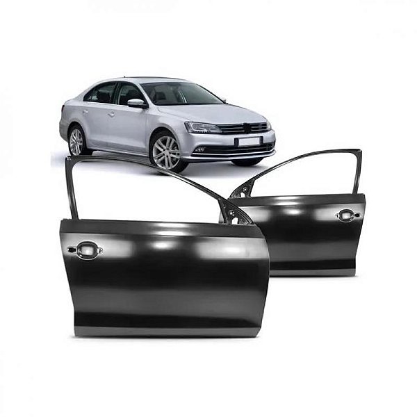 Porta jetta volkswagen de 2011 a 2018 dianteira lado direito verde escuro