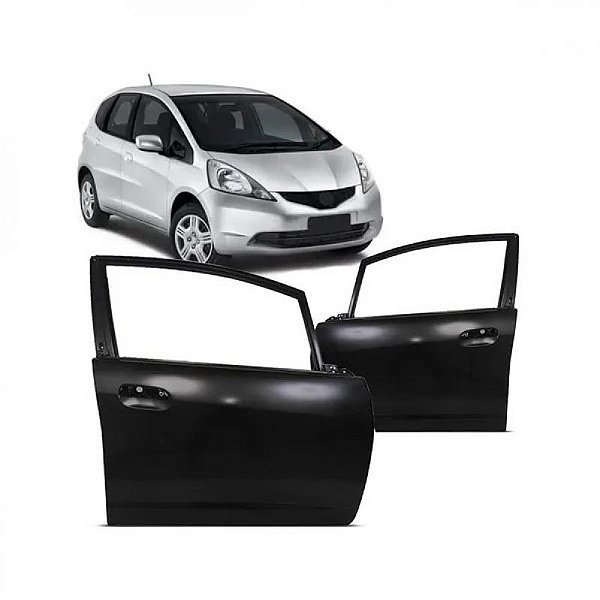 Porta fit honda de 2009 a 2014 dianteira lado esquerdo