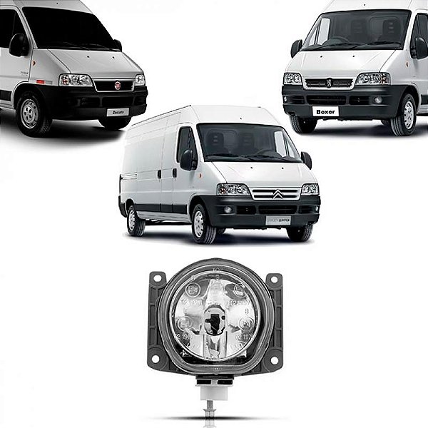 Farol auxiliar ducato fiat de 2005 a 2017 lado direito ou esquerdo