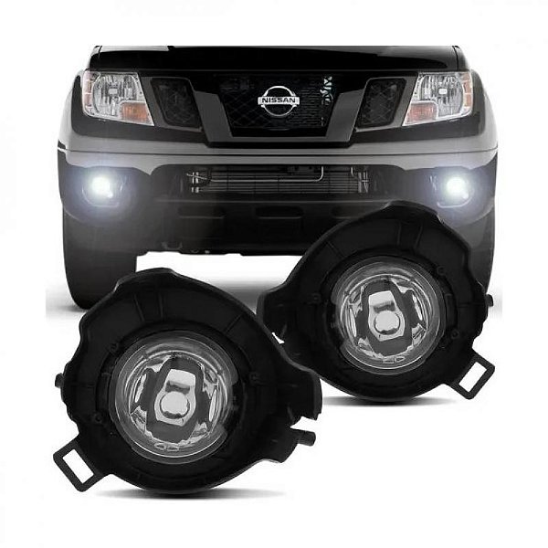 Farol auxiliar frontier nissan de 2008 a 2013 lado direito verde escuro