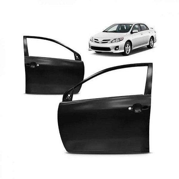 Porta corolla toyota de 2009 a 2013 dianteira lado direito verde escuro