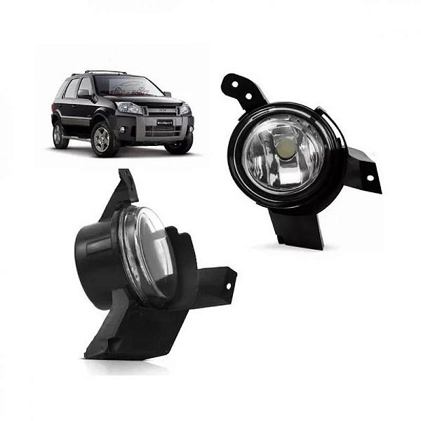 Farol auxiliar ecosport ford de 2008 a 2012 e fiesta ford de 2008 a 2010 lado direito