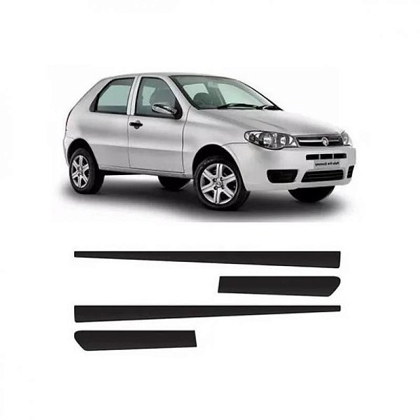 Friso palio fiat de 2007 a 2008 lateral bicolor duas portas