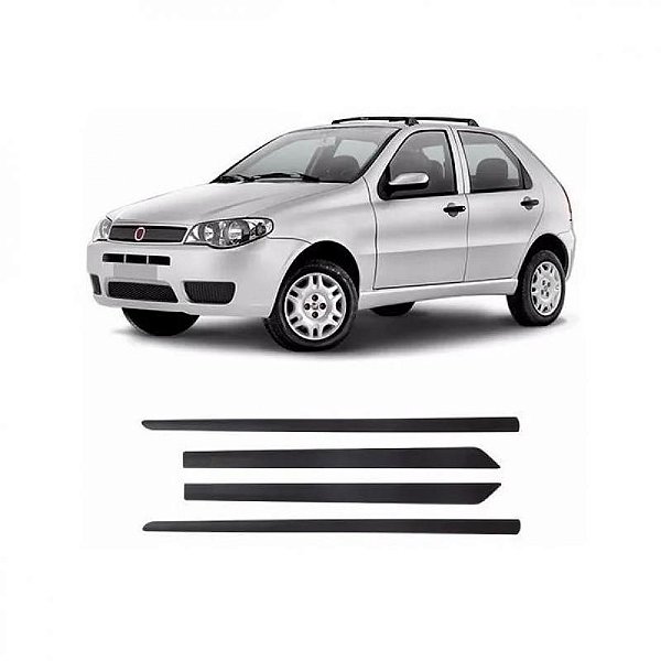 Friso palio fiat de 2007 a 2008 lateral quatro portas