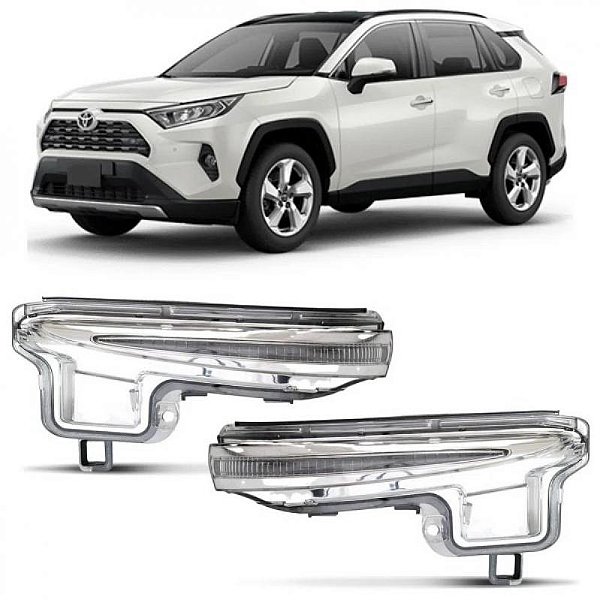 Pisca do retrovisor rav4 toyota de 2019 a 2023 lado esquerdo