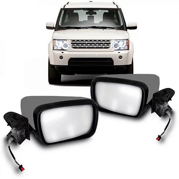 Retrovisor externo discovery 4 land rover de 2009 a 2013 lado direito elétrico com rebatimento aquecimento e inclinação