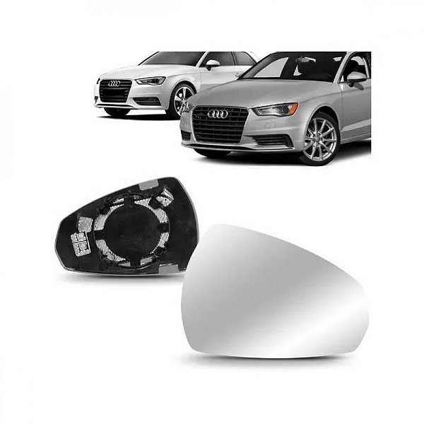 Subconjunto de retrovisor a3 audi de 2013 a 2016 lado direito com aquecimento