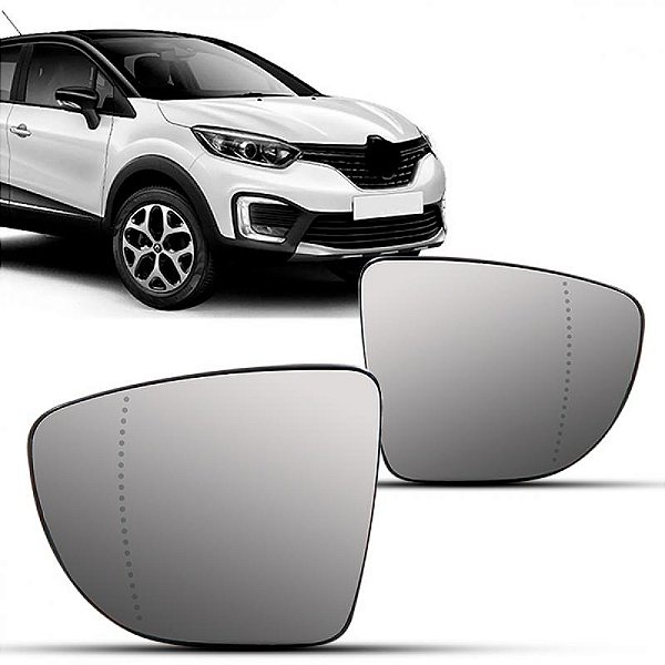 Subconjunto captur renault de 2017 a 2024 lado direito com aquecimento