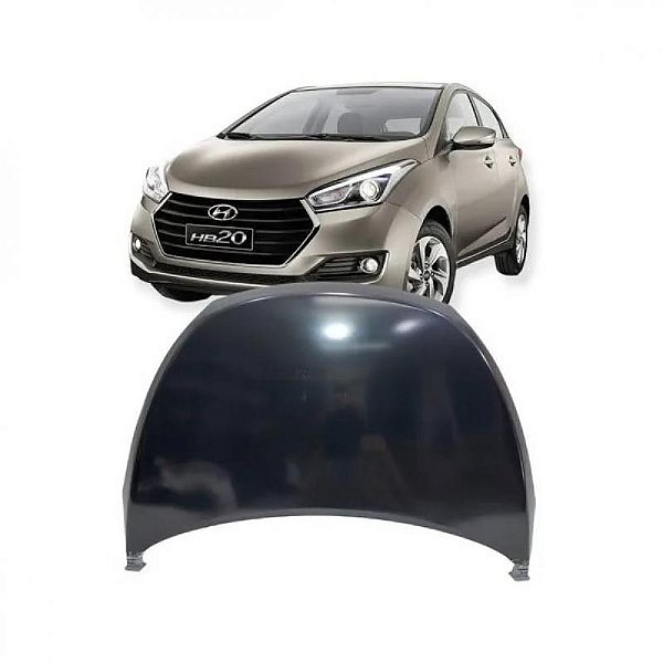 Capô hb20 hyundai de 2012 a 2019