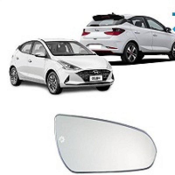 Subconjunto hb20 hyundai de 2020 a 2024 lado esquerdo hatch e sedã