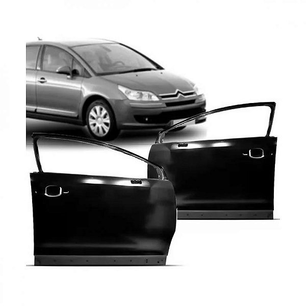 Porta c4 citroën de 2008 a 2014 dianteira lado esquerdo