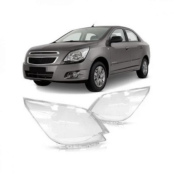 Lente de farol cobalt chevrolet de 2012 a 2016 lado esquerdo