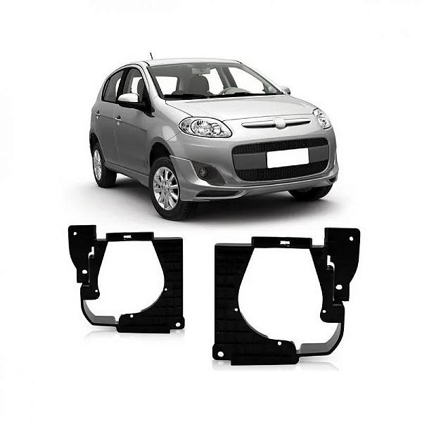 Suporte de farol auxiliar palio fiat de 2012 a 2017 lado esquerdo