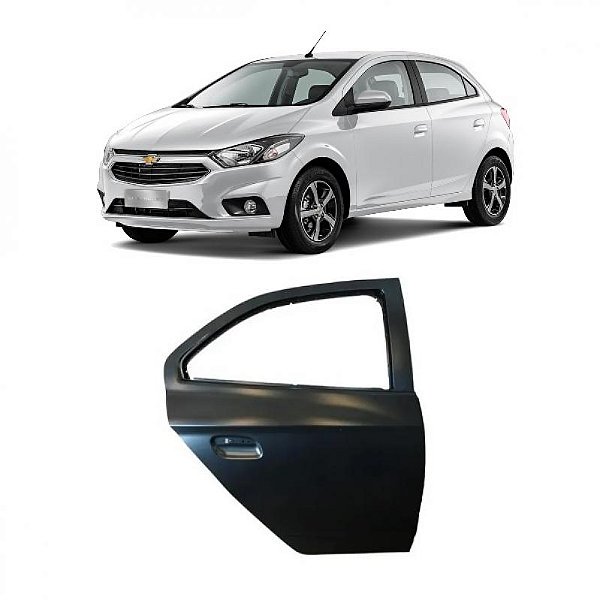 Porta onix chevrolet de 2012 a 2020 traseira lado direito