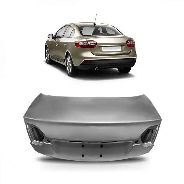 Tampa do porta malas fluence renault de 2010 a 2018 traseira
