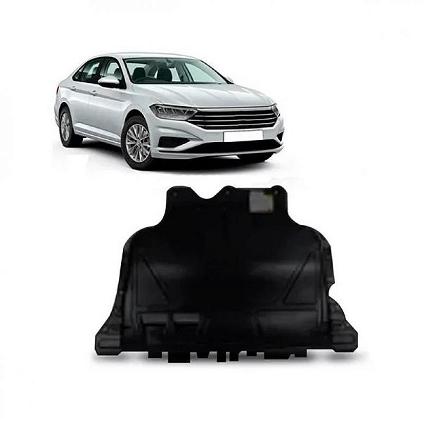 Defletor jetta volkswagen de 2019 a 2022 inferior sedã