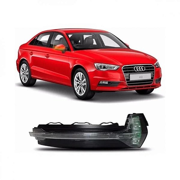 Pisca do retrovisor a3 audi de 2013 a 2016 lado direito