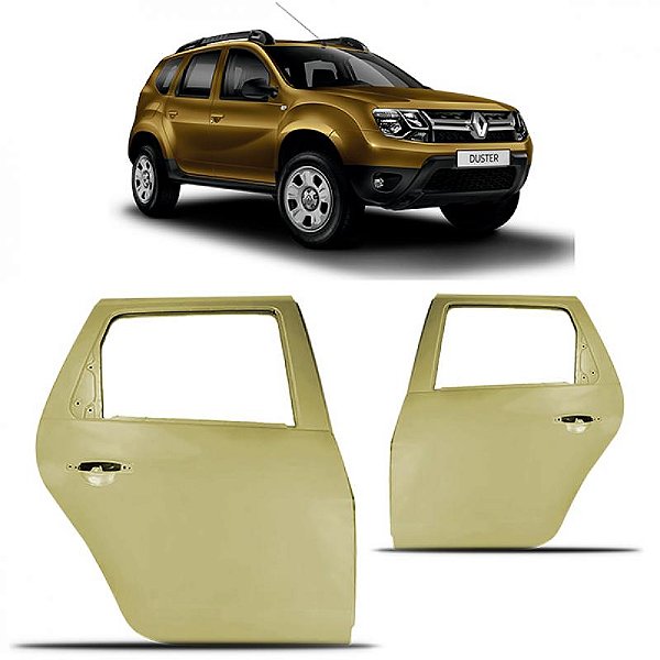Porta duster renault de 2010 a 2020 traseira lado direito