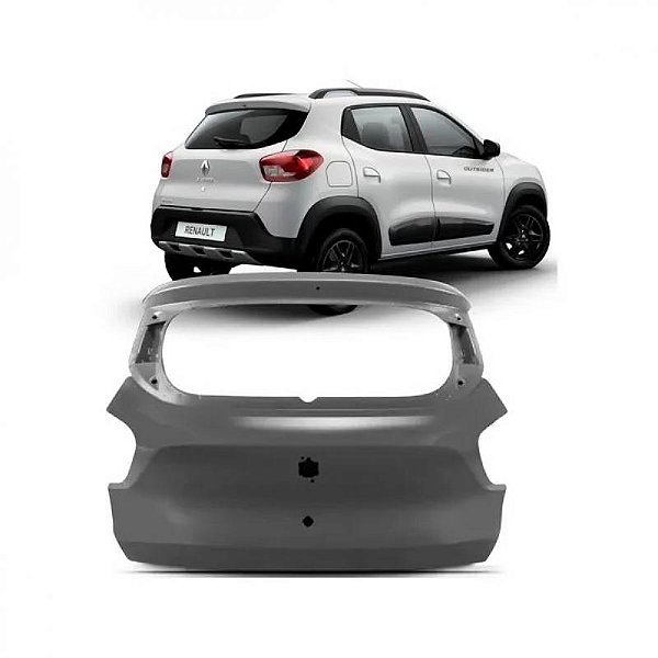 Tampa do porta malas kwid renault de 2017 a 2025