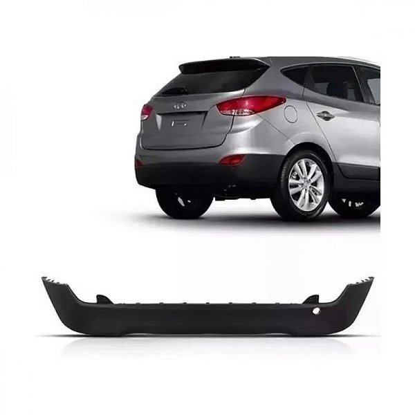 Spoiler do para choque ix35 hyundai de 2010 a 2022 traseiro inferior