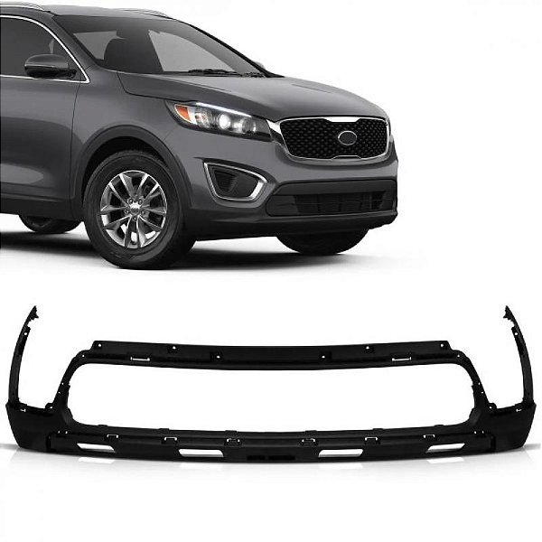 Spoiler do para choque sorento kia de 2016 a 2018 dianteiro
