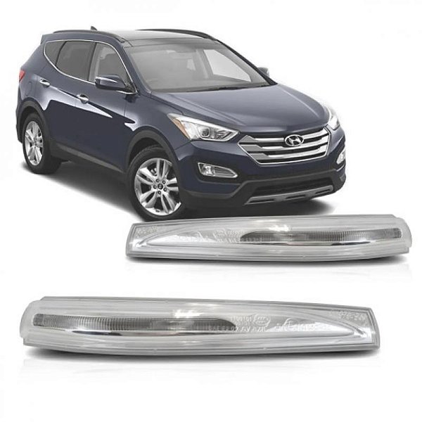 Pisca do retrovisor santa fe hyundai de 2014 a 2019 lado direito
