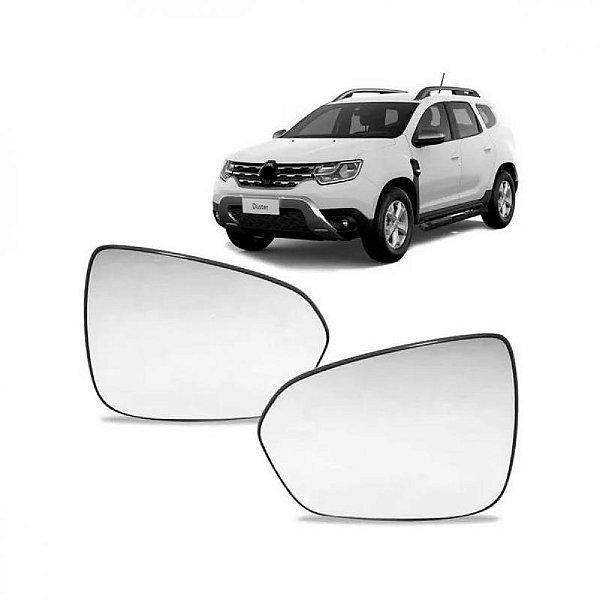 Subconjunto duster renault de 2021 a 2025 lado direito com aquecimento com ponto cego