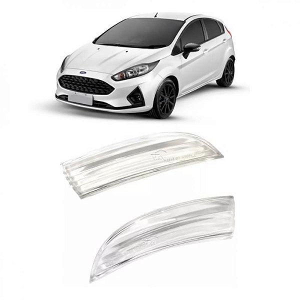 Lente do pisca do retrovisor new fiesta ford de 2011 a 2019 lado direito externo