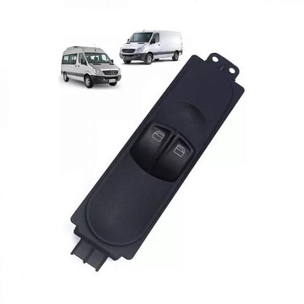 Interruptor do vidro elétrico sprinter mercedes benz de 2012 a 2019 lado direito simples