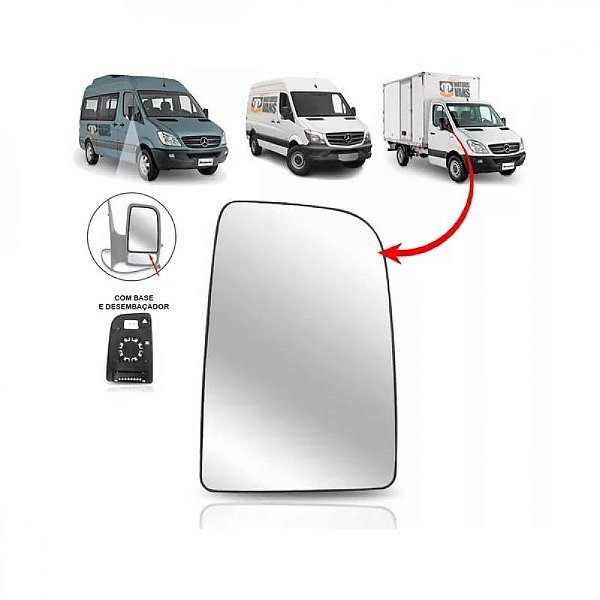Subconjunto sprinter mercedes benz de 2012 a 2019 lado esquerdo com aquecimento