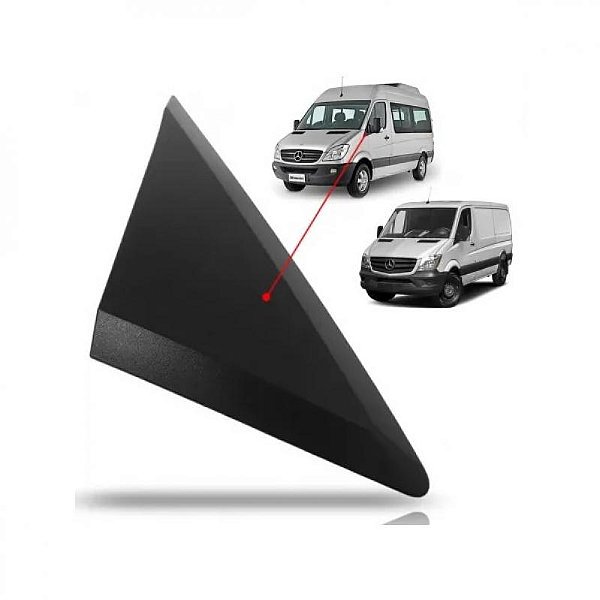 Acabamento do retrovisor externo sprinter mercedes benz de 2012 a 2019 lado esquerdo