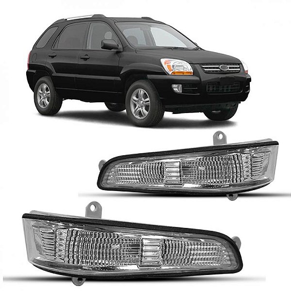 Pisca do retrovisor sportage kia de 2005 a 2010 lado direito externo