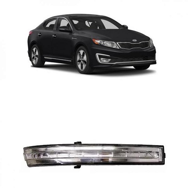 Pisca do retrovisor optima kia de 2013 a 2015 lado direito externo