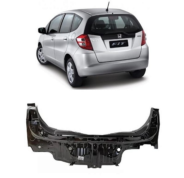 Painel fit honda de 2009 a 2014 traseiro