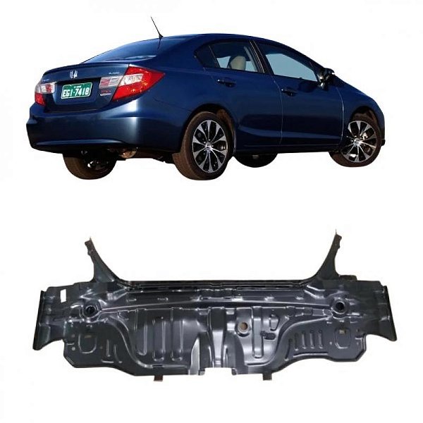 Painel civic honda de 2012 a 2016 traseiro verde escuro
