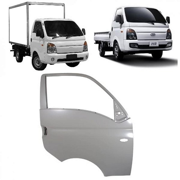 Porta hr hyundai de 2005 a 2025 dianteira lado direito verde escuro