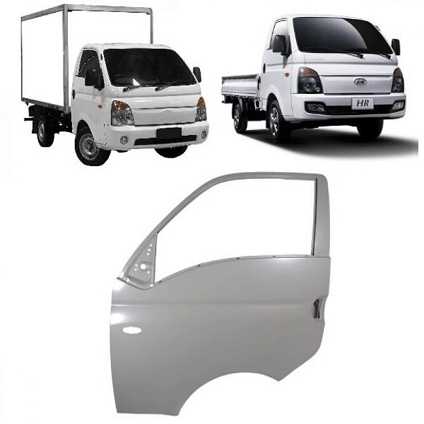 Porta hr hyundai de 2005 a 2025 dianteira lado esquerdo verde escuro