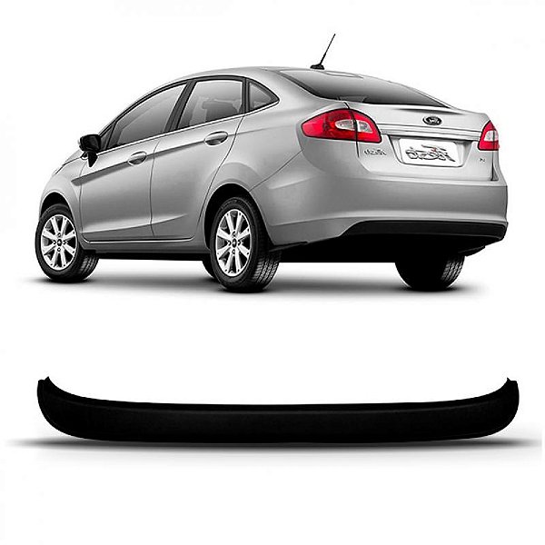 Spoiler de para choque fiesta ford de 2011 a 2013 traseiro mexicano