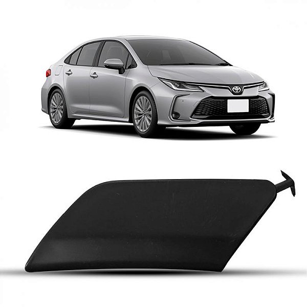 Tampa de reboque do para choque corolla toyota de 2020 a 2025 dianteiro