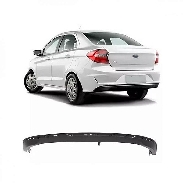 Spoiler do para choque ka ford de 2019 a 2022 traseiro sedã