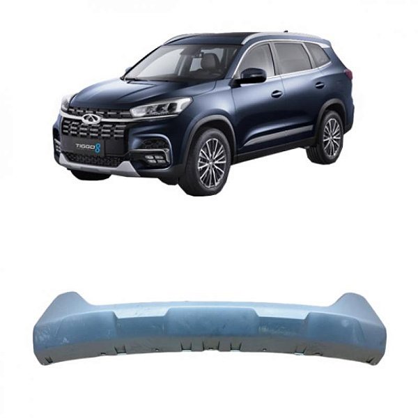Spoiler de para choque tiggo 8 chery de 2021 a 2025 dianteiro