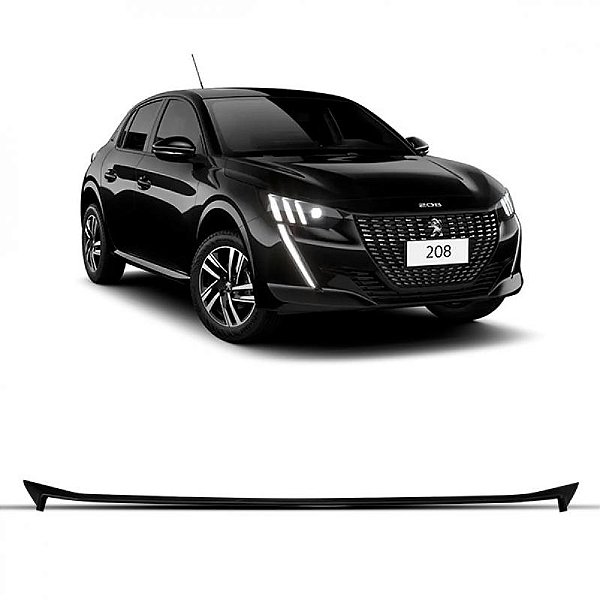Friso da grade do radiador 208 peugeot de 2020 a 2024 superior