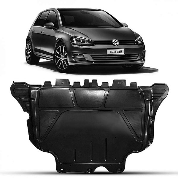 Defletor golf volkswagen de 2014 a 2017 inferior