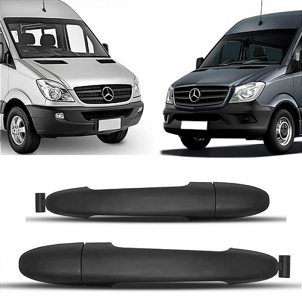 Maçaneta sprinter mercedes benz de 2012 a 2019 externa lado esquerdo