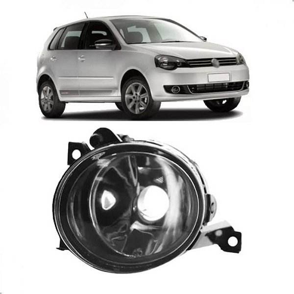Farol auxiliar polo volkswagen de 2012 a 2014 lado esquerdo