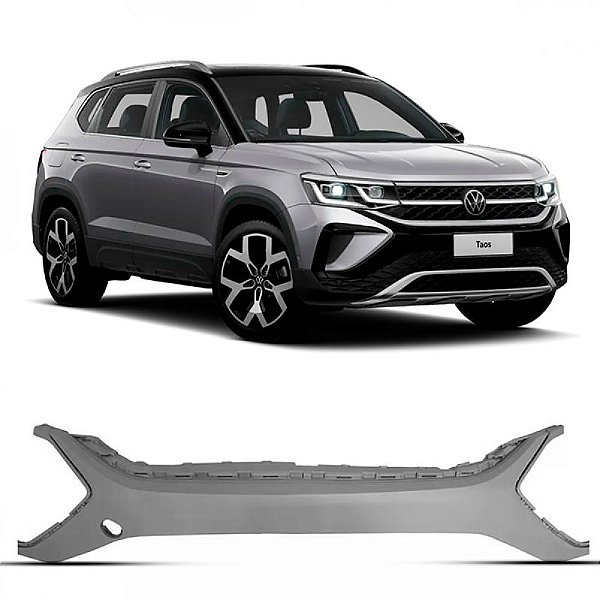 Moldura do para choque taos volkswagen de 2021 a 2024 dianteiro inferior central