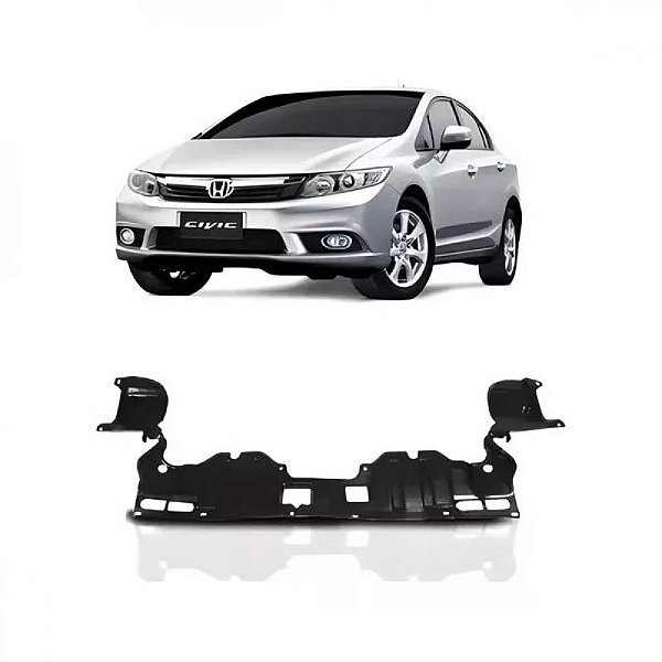 Defletor civic honda de 2012 a 2015 inferior