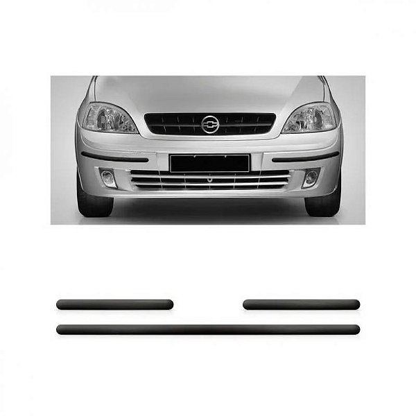 Protetor de para choque corsa chevrolet de 2003 a 2007 hatch
