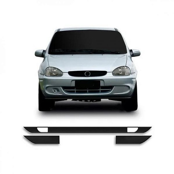 Protetor de para choque corsa chevrolet de 2000 a 2003 sedã