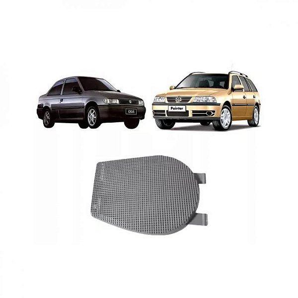 Tela de alto falante logus e pointer volkswagen de 1993 a 1996 dianteira lado direito cinza